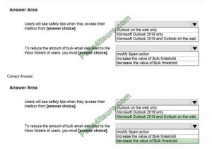 Simulation MS-203 Questions